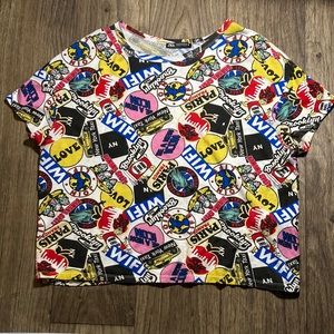 Zara: Graphic Tees: Pop Art T-Shirt